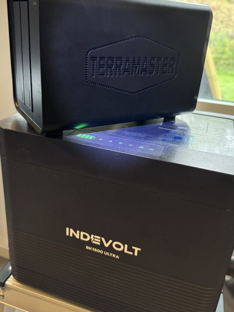 Indevolt is a great addition To TerraMaster Nas systems