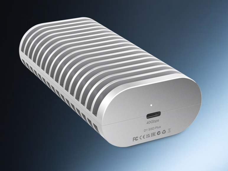 D1 SSD Plus Portable High-Speed SSD Enclosure